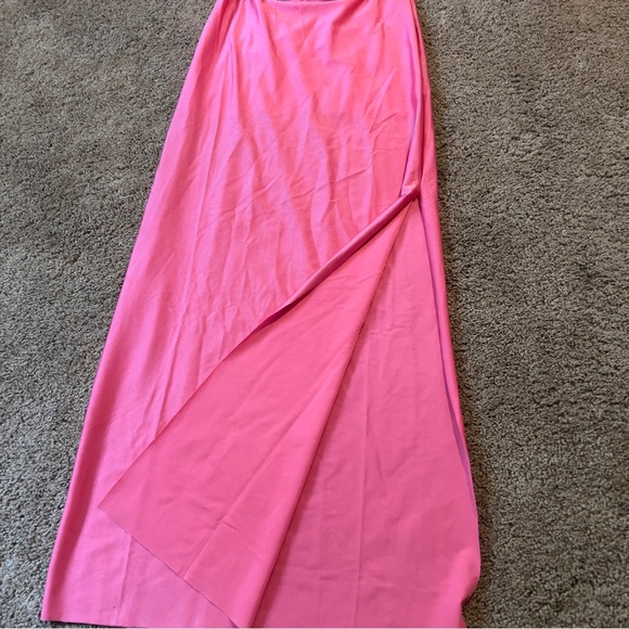 New Baobab Ola Strapless Maxi Dress in ombré pink - Picture 5 of 5